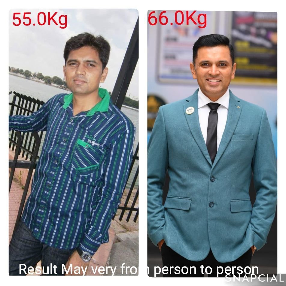 Weight Gain 55kg to 66kg